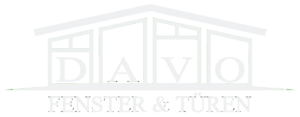 Logo DAVO Fenster & Türen hellgrau