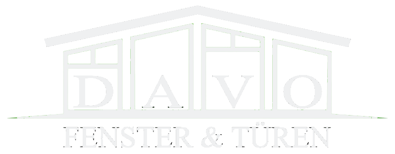 Logo DAVO Fenster & Türen hellgrau