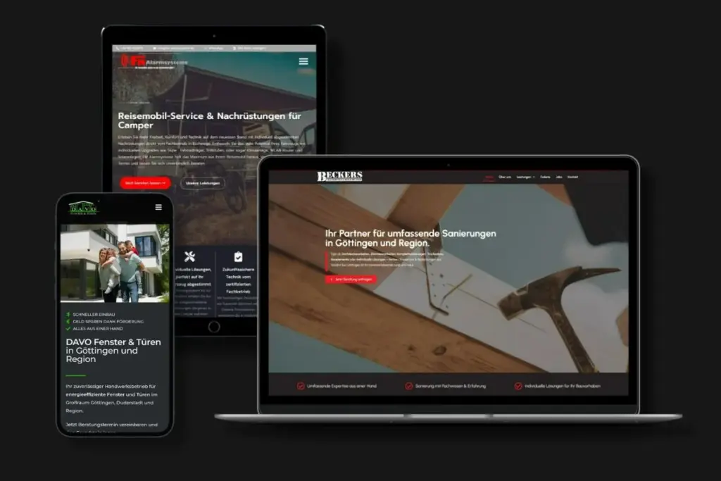 Website-Beispiele für Webdesign aus Göttingen