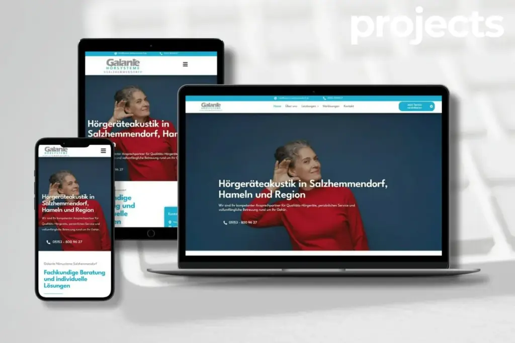 Website-Relaunch Hörakustiker Galante Hörsysteme Salzhemmendorf