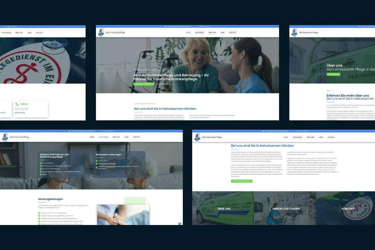 Webdesign für Pflegedienst aus Bad Münder